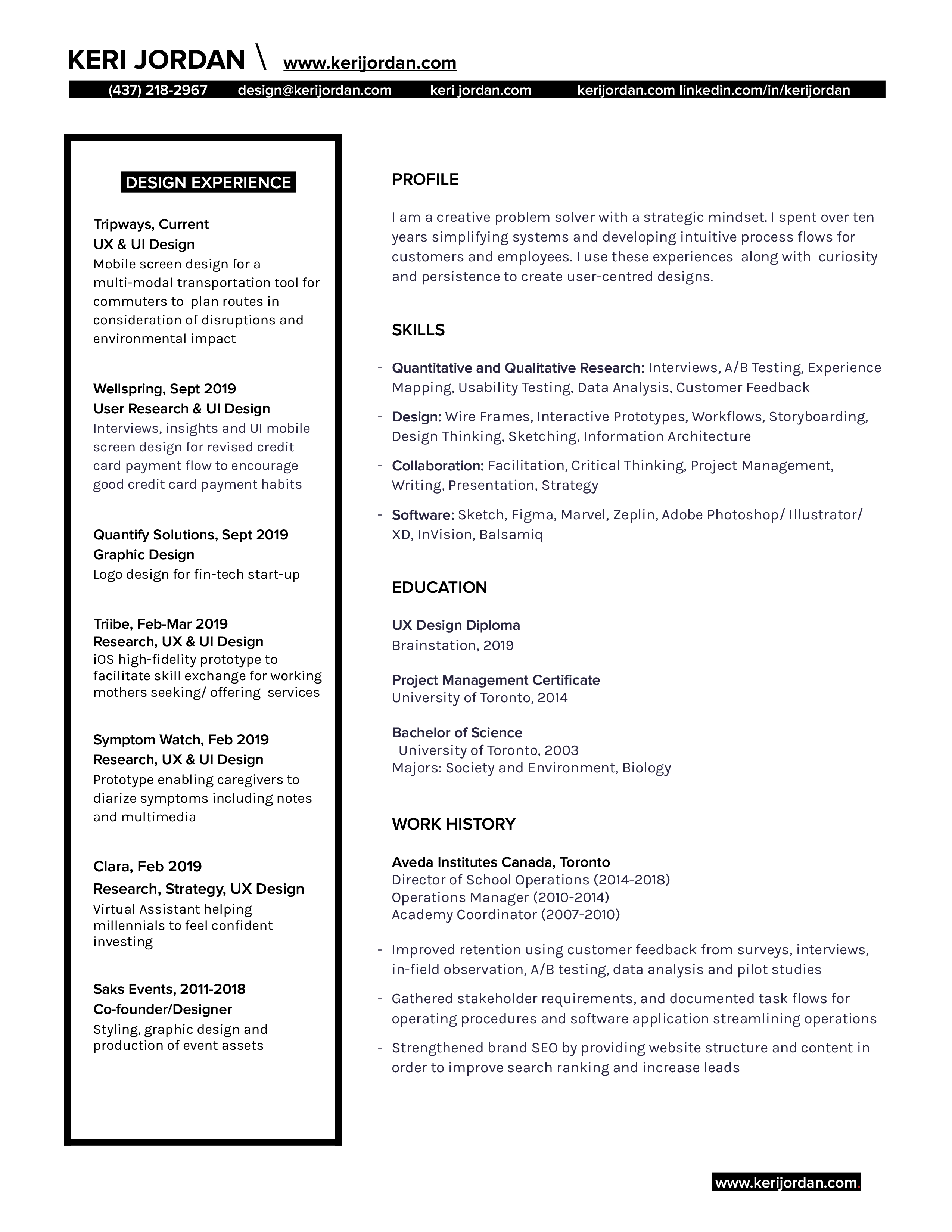 2019-10-18 Resume KJordan Design